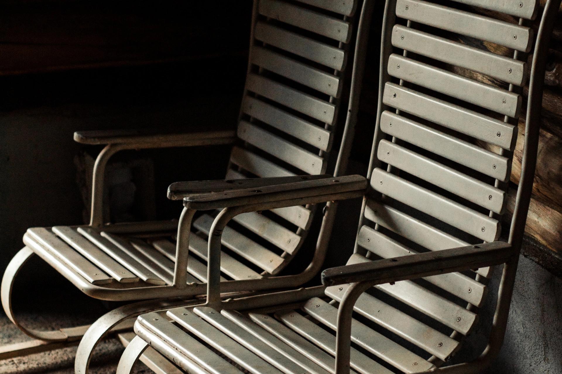 Mobilier d'exterieur en fer