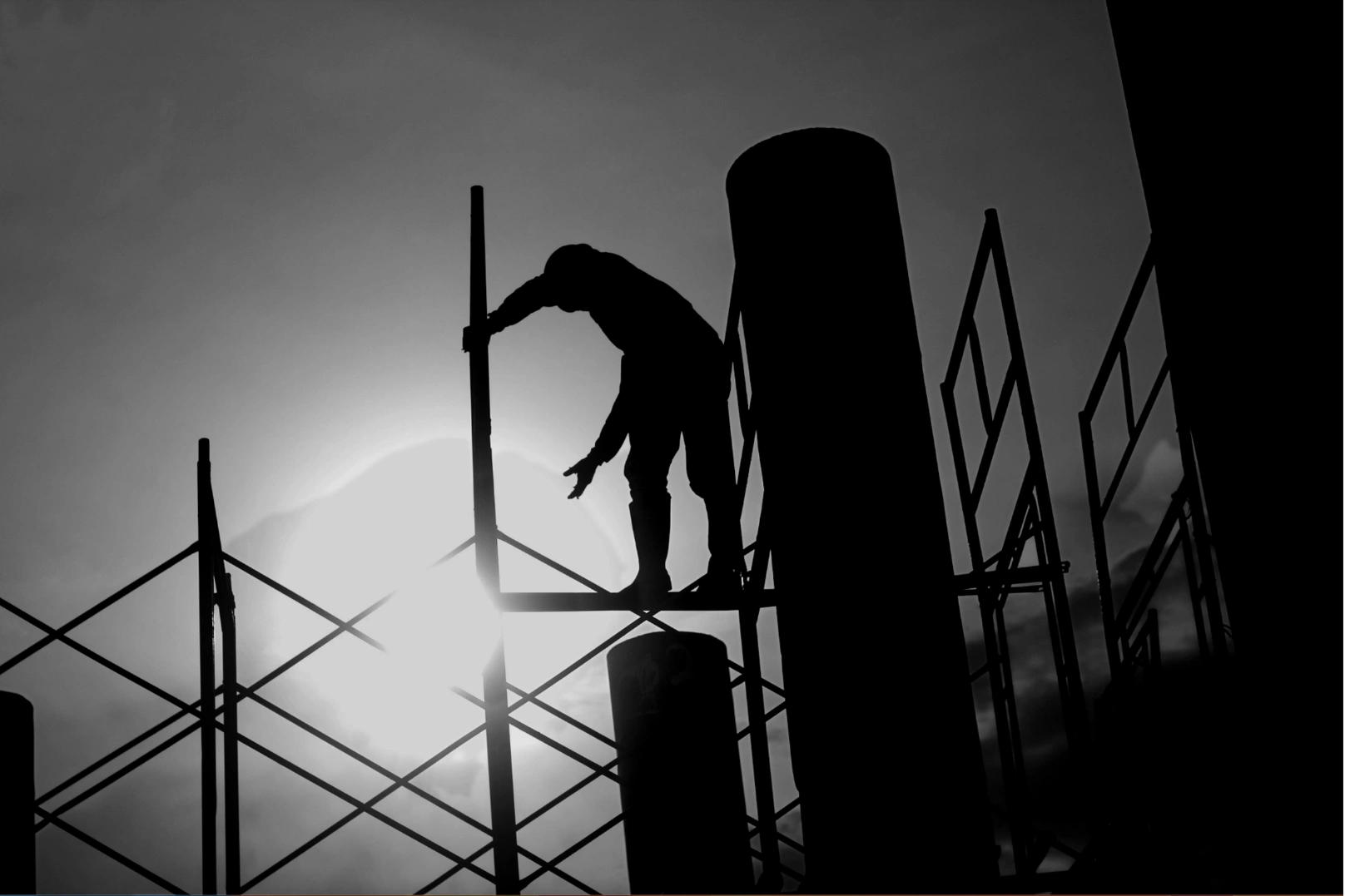 Installation de charpente metallique en Corse